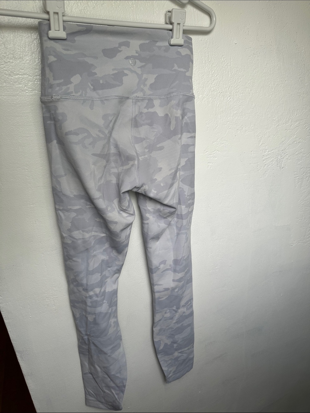 lululemon athletica Light Gray Camo High-Rise Leggings